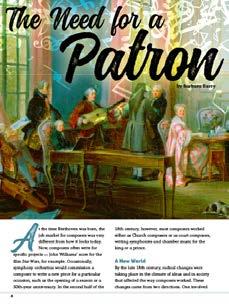 The Need for a Patron pp. 8 11, Expository Nonfiction Learn how Beethoven benefited from aristocratic patronage of the arts.