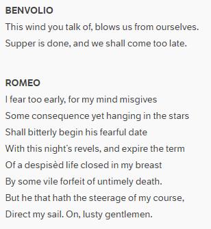 8 Romeo s flaws. Act 1.4 and the whole play. Starting with this extract, how does Shakespeare present Romeo as a flawed character? At this point in the play (Act 1.