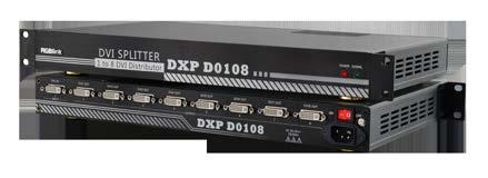EDID management is available from the menu also, with DXP D0808 support not only DVI signals, but also HDMI.