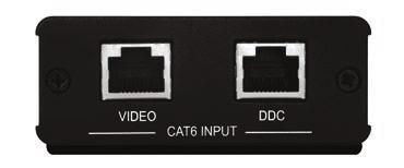 HDMI over CAT5e/6 Receiver with IR Receiver PU-1106RX 3D HDMI The PU-1106RX Receiver allows you to extend HDMI signals up to 40m over Twin CAT6 cabling infrastructure and use your existing Remote