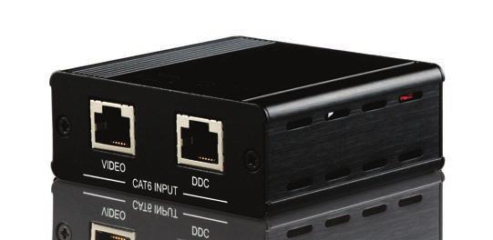 3 HDMI, HDCP 1.1 and DVI 1.1 compliant. v1.3 HDMI over CAT5e/6 Receiver with IR Receiver Resolutions supported: HDTV - 480i to 1080p plus 1080p24fps.
