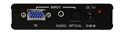 5mm Stereo mini-jack (1x Analogue Stereo(L/R)) 1x Toslink (1x Optical DTS / Dolby Digital / 2 Channel LPCM) Output: 1x HDMI (1x HDMI Uncompressed AV and Data) 1x 3.
