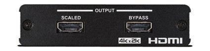 The ability to downscale 4K signals to 1080p is a crucial function when working with 4K sources in a complex AV system and distributing the HDMI sources to multiple displays which have varying