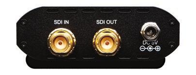 This device also has the added benefit of an integrated audio de-embedder for sending 2-channel (L/R) audio to an AV amplifier.