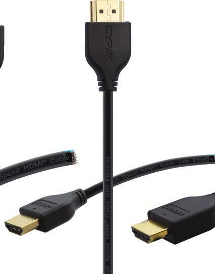 Our 1m to 7m HDMI cables support HDMI 2.