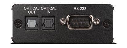 This extender set also supports RS-232 signals over the same CAT5e/6 cable. The PU-305BD-RX can be powered at either end using the supplied PSU adaptor for added flexibility.