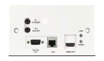 5Play HDBaseT Wall Plate Receiver (inc.