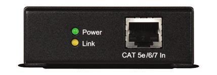 HDBaseT LITE Receiver with PoC & 2-way IR (up to 60m) PU-515PL-RX 4K 3D HDMI HDBT PoC The PU-515PL-RX allows uncompressed HDMI signals to be transmitted over a Single CAT5e/6/7 cable.