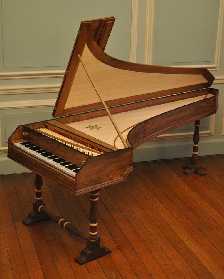 Harpsichord built by Alan Gotto (Norwich 2012, Korneel Bernolet collection) after the