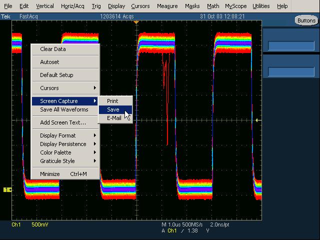 Digital Phosphor Oscilloscope TDS5034B TDS5054B TDS5104B delivers greater than 100,000 waveforms per second capture rates.