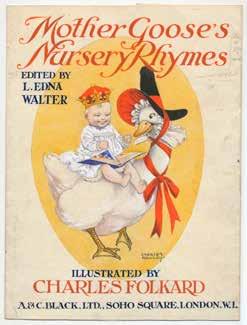JONKERS RARE BOOKS Charles FOLKARD (1878-1963) The Illustrations From Mother Goose s Nursery Rhymes (1919) 251.