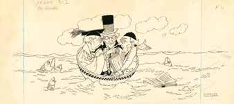 271. There Was An Old Woman Who Lived In A Shoe An original pen ink drawing for Mother Goose s Nursery Rhymes,