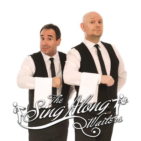The Sing Along Waiters The Sing Along Waiters are without a doubt among the Finest Singing Waiter Shows working today, Perfect for Weddings, Corporate Events & Parties and Fronted by one of the