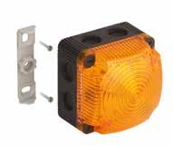 853 LED Double Flash Beacon Free-standing Beacons Flashing Beacons Intense double flash effect with low power consumption Time-saving alternative: The snap-on fixing bracket (included in assembly)