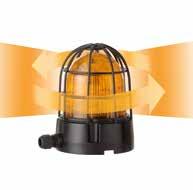 839 LED Rotating Beacon Free-standing Beacons Rotating Beacons Robust aluminium housing including wire guard Wear-free due to the abscence of any moving mechanical components Salt water resistant