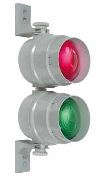 890 Permanent/Traffic Light Beacon Permanent Beacon for traffic light combinations Innovative fixing bracket for simple Also with two bulb sockets for uniform safety, even in the case of bulb failure
