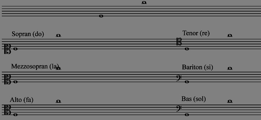 Aspects of vocal and choral harmony from the conductor s perspective 225 Opposed to this, there is a part of the ambitus that is naturally specific to the low bass, down to Do and, symmetrically