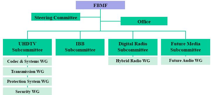 FBMF Organization Forum Members Total 37 organizations and 46 personal members Broadcasters : KBS, MBC, SBS, EBS Industries :