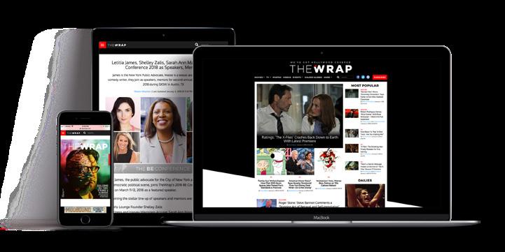 THEWRAP.COM L.A. PRESS CLUB'S BEST WEBSITE OF 2018.* THE ONLY INDEPENDENT VOICE IN ENTERTAINMENT AND MEDIA COVERAGE FOR CONSUMERS AND TRADE INDUSTRY LEADERS.