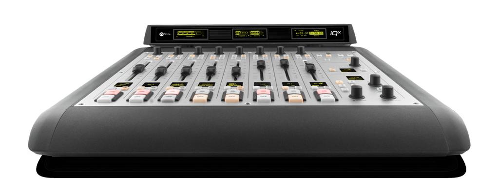 Flexible enough to support you today and tomorrow. Console Features 24 built-in stereo three-band EQs. Channel-input confidence meters assure operator of audio presence before taking sources to air.