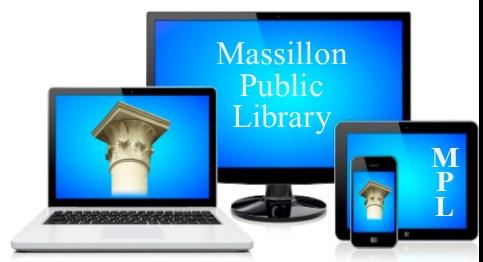 DECEMBER ADULT COMPUTER CLASSES Adults of all ages are welcome! Call the Massillon Public Library at 330-832-9831, ext. 327 to register.