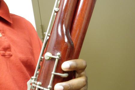in your playing career. If your bassoon is set up correctly, it will balance in three places: 1.