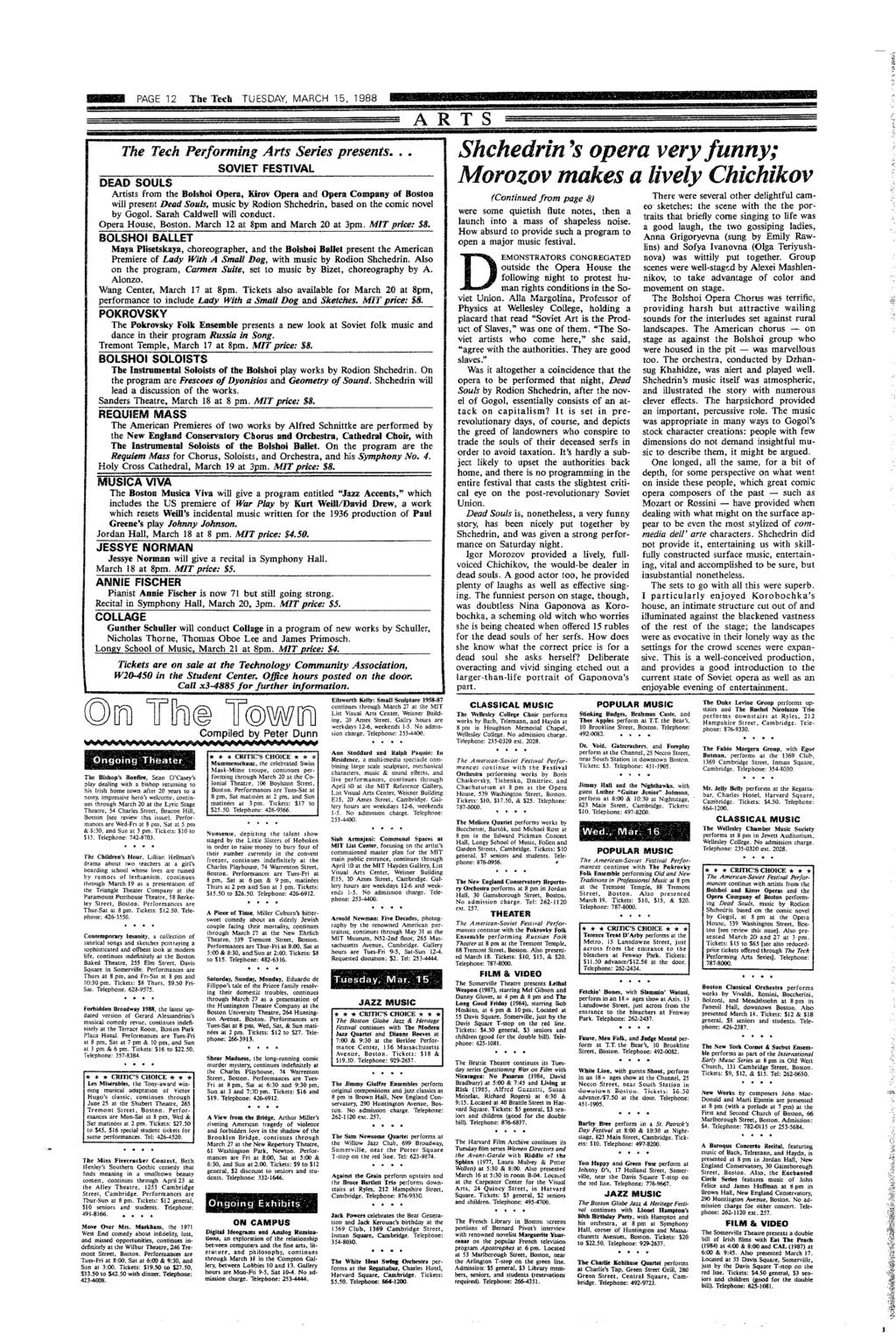 ~1 PAGE 12 The Tech TUESDAY. MARCH 15. 1988 Psssa --arsase.sgmrbl*pbbbssbesse 11- -- l-, - 1- --- 11-1. 1-1 ----. -_ 1-.`- m-r r--- - '- - -- ------ -- -- - -- --- -- _,,_ -- - -- -- 1.