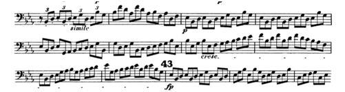orchestral excerpts. It is written however only for the excerpt from Lohengrin and is not relatable to any of the other excerpts.