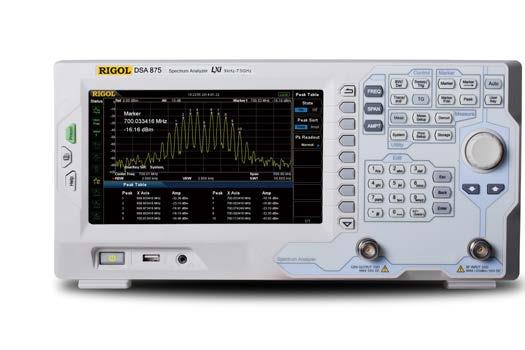 RIGOL 快速指南 DSA800 Quick Guide 2014 RIGOL TECHNOLOGIES, INC.