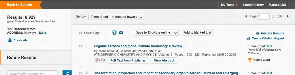 Scientific Output in Open Access Journals -