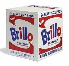 Warhol s Brillo Box is art and the commercial Brillo