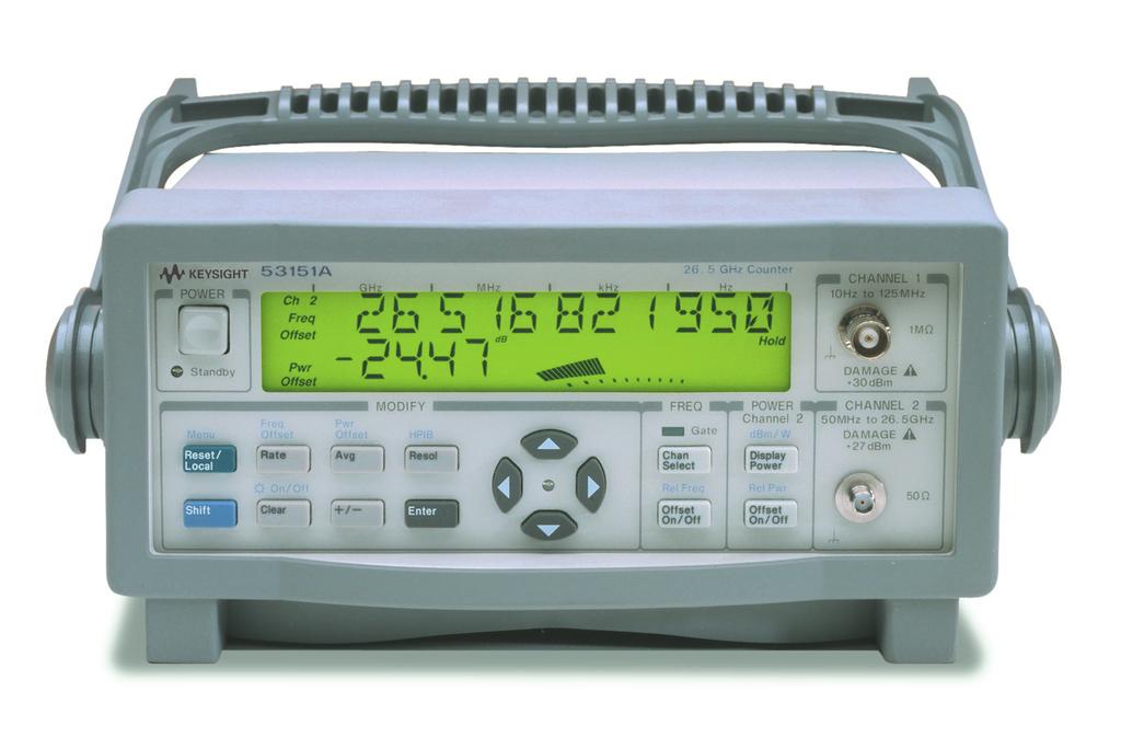 Keysight Technologies Full-featured CW Microwave Counters for Field, Factory or