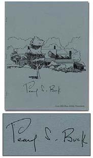 Very uncommon signed by the author. #84783... $300 BUCK, Pearl S.. [cover title]: Green Hills Farm, Dublin, Pennsylvania. Dublin, PA: The Pearl S.