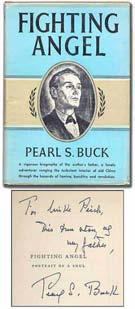 BUCK, Pearl S.. Fighting Angel. New York: John Day (1936). First edition.