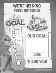 STEP 1: Print out our food drive brainstorming worksheet and work with your students to set some goals for your food drive. Use FeedingAmerica.