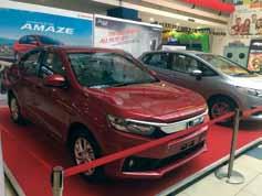 August 2018. Honda Amaze and Jazz Cars were on display at PRASADS Mall on 18th & 19th August 2018.