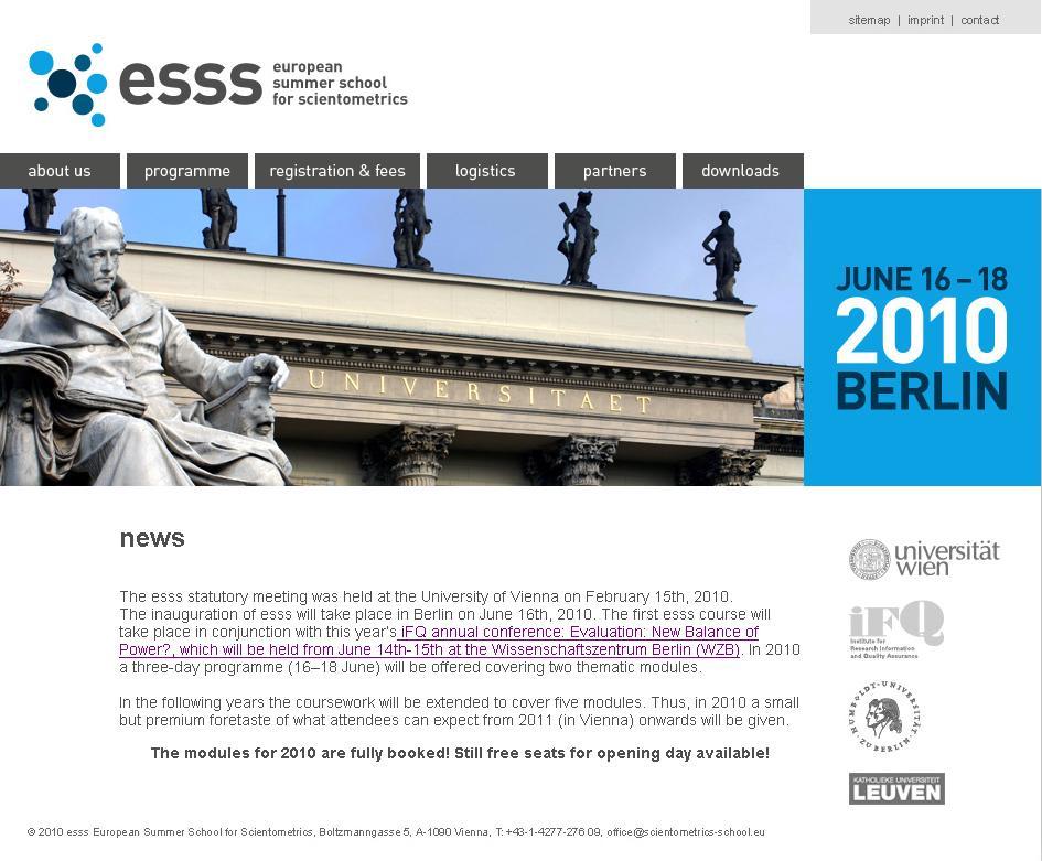 III. esss website