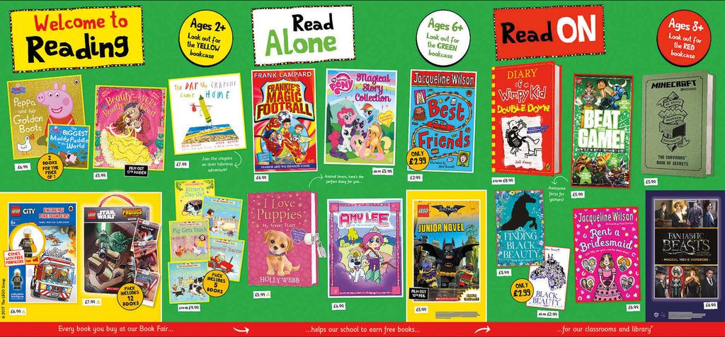 Resources: Scholastic Book Fair invitations, to be found in your Planning Kit* *Please be aware that if you are running a non-standard Book Fair you will not receive the shown invitation.