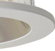 optics Direct: Plain mirror, white or satin-matt reflector. Parabolic insert for narrow beam. Asymmetric reflector insert for wall washer. Materials and Finish Housing: Flame retardant polycarbonate.