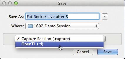 Once you have recorded your final mix to the Main Mix Stereo track in Capture, it is recommended you export the audio from the Main Mix Stereo track to an audio file for this purpose. See Section 7.