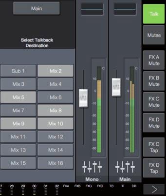 5 UC Surface Mix Control Software 5.6 Quick Panel Functions 5.6 Quick Panel Functions To sync every preset or scene, click or touch the Sync all button.