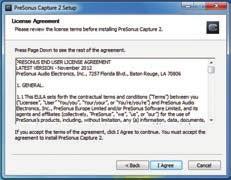 2 Windows The Windows installer for Capture was designed with easy-to-follow onscreen instructions to make the installation process quick and simple. 1.