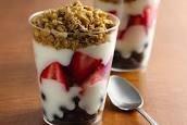 For a chance to build your own Fruit Parfait.