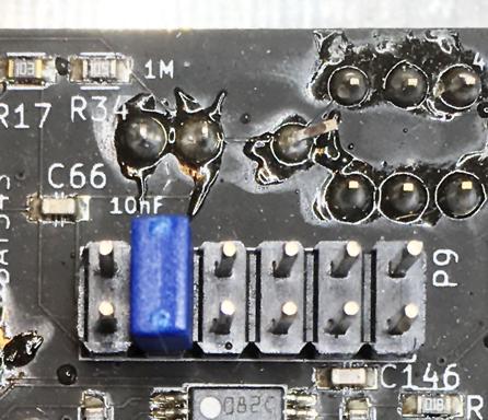 Special Modes 24-bit Mode: High Resolution Audio (new in v5) The DLD can operate with full 24-bit audio by installing a jumper on the back of the module in the position 2 as shown in the photo.