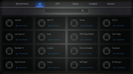 6.3 Install APP from TV APP Store TV APP Store built in the most popular APP for entertainment on TV