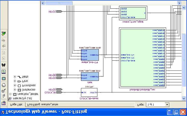 2.2 SignalTap II Logic Analyzer Figure 7. The Technology Map Viewer.