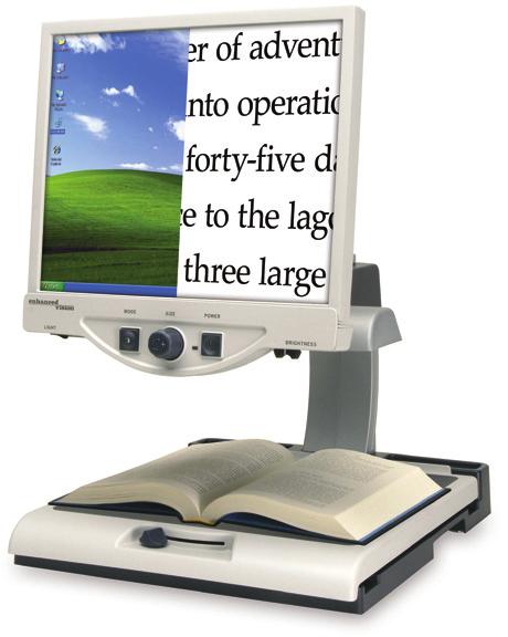 OTHER PRODUCTS FROM ENHANCED VISION Merlin LCD & Merlin Plus Merlin LCD is a video magnifier that pivots and swivels to the most comfortable viewing position.