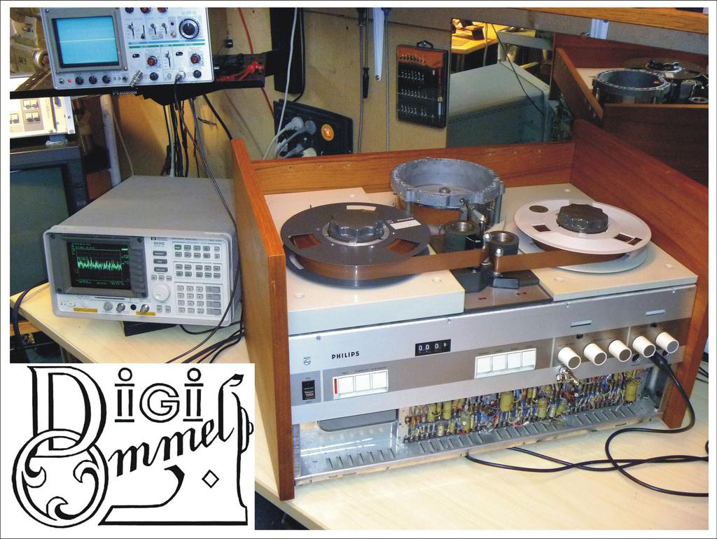Veteran video recorder revived and restored for digital transfer of video footage recorded 50 years ago In October 2014, the Finnish National Opera commissioned DigiOmmel & Co.