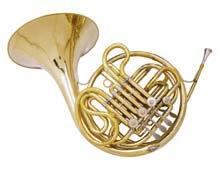 in a chair French horn brass Made with more than 12 feet