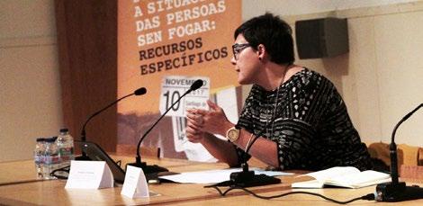 Esta segunda xornada sobre a situación das persoas sen fogar en Santiago de Compostela estivo dirixida a compartir coñecemento, ideas e experiencias sobre recursos específicos para a abordaxe do